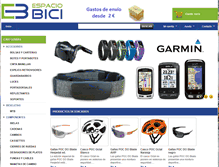 Tablet Screenshot of espaciobici.com